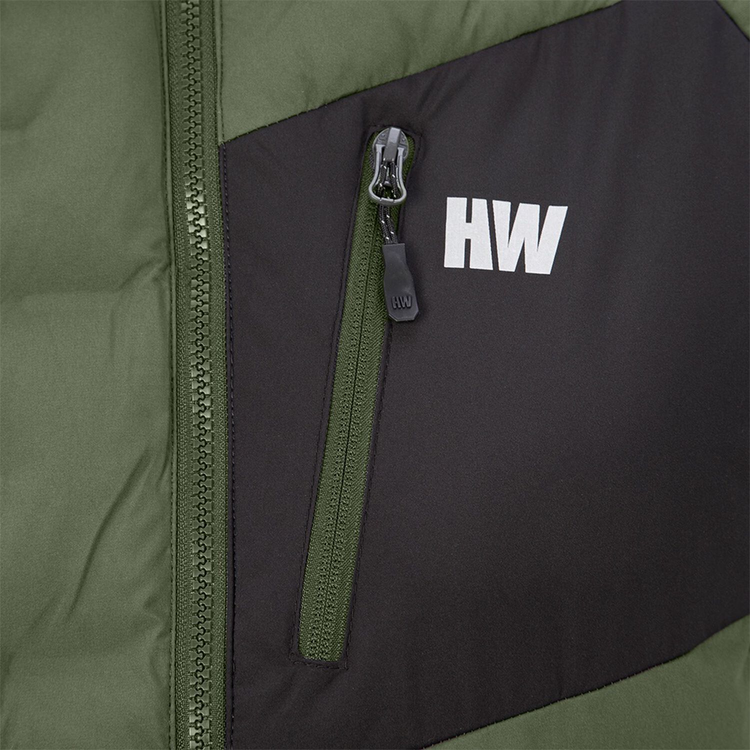 Parka Insulada Hw Explorer S/gorro Mujer Verde Musgo image number 3.0